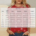thumbnail image 2 of Jsaierl Christmas Shirts Women Funny Snowflake Graphic Tees Loose Fit Petite Round Neck T-shirt 3/4 Sleeve Tunic Blouse Tops S-5XL, 2 of 5