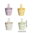 thumbnail image 3 of BQBQERT Practical Ice Cream Molds Silicone Popsicles Maker Functional Ice Cream Molds Popsicles Making Molds for Dessert, 3 of 11