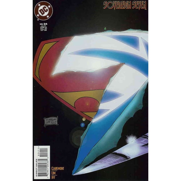 Sovereign Seven #24 VF ; DC Comic Book