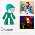 thumbnail image 2 of Shisuyan 1Pcs Robot Lamp Portable Night Light Adjustable Bedside Light Touch Switch Warm Light For Home Office, 2 of 8