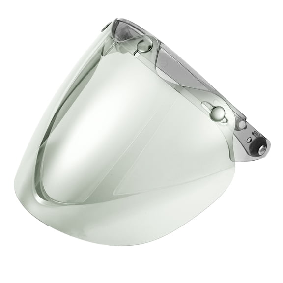 Unique Bargains 1pc Helmet Wind Shield - Motorcycle Helmet Visor Replacement Anti-UV - Resin Light Green