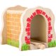 thumbnail image 1 of pie pequeño 10271 Túnel para ferrocarriles de madera compatible con todos los ferrocarriles estándar a partir de 3 años Small Foot 4020972102713, 1 of 1