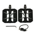 thumbnail image 2 of Cycling Pedals, Universal 2pcs Cycle Pedals Aluminum Alloy with Lights for Upgrading, 2 of 7