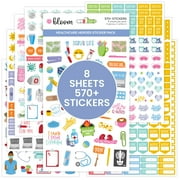 bloom daily planners Sticker Sheets, Healthcare Heroes