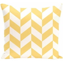 Simply Daisy 16" x 16" Zigzag Jag Geometric Print Pillow
