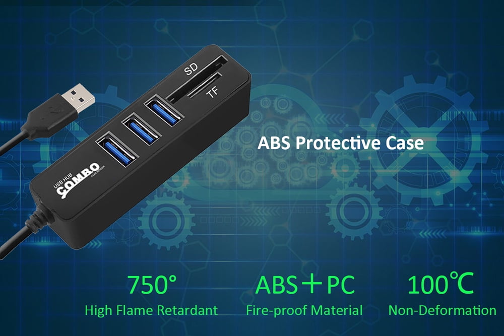 Hot Mini USB SD//MMC Memory Card Reader 480Mbps For Computer Laptop USB Card EC