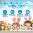 thumbnail image 4 of Pekkaxy 50 Pcs Little Jesus Figures，Mini Jesus Figurines Tiny Statues for Easter Egg Stuffers to Hide and Seek Sunday School Religious Party Share, 4 of 7