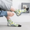 thumbnail image 4 of Salouo Vintage Utensils Pattern Unisex Middle Tube Socks,Middle-Finger Knee High Socks Over The Calf Tube Stocking Crew Stockings for Women and Men Tube Socks, 4 of 8