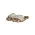 thumbnail image 5 of Women Rhinestone Open Toe Flat Slide Sandal 19310, 5 of 5
