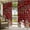 Red,Black, variant on Outdoor Curtains for Patio Waterproof, Christmas Snowman Outdoor Privacy Panels Grommet, Xmas Snowflake Elk Tree Balls Red Plaid Blackout Outside Curtains for Porch/Cabana 54"x95", 1 Panel
