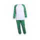 thumbnail image 1 of Camiseta y pantalones de manga larga en blanco con sublimación, ropa de Navidad, ropa de hogar familiar, conjuntos de pijamas para adultos y niños, 1 of 5