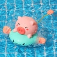 thumbnail image 1 of Juguetes de baño, juguetes de cerdo para nadar, juguetes flotantes para piscina de bebé, juguetes para niños pequeños, niños y niñas brillar Juguete, 1 of 6