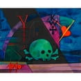 thumbnail image 2 of Karl Wiener 18x15 Black Ornate Wood Framed Double Matted Museum Art Print Titled - Without Title (1940), 2 of 5