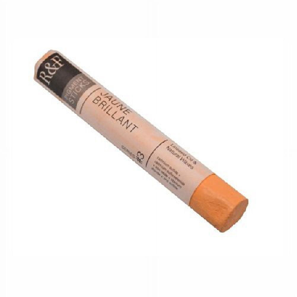 R&F Handmade Paints - Pigment Sticks - Jaune Brilliant