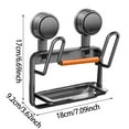 thumbnail image 2 of Rack Storage Organizer for Kitchen Lids and Cookware – Wall Mounted Lid Rack with Tray and Space Saving Shelf Solution, 2 of 6