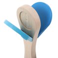 thumbnail image 3 of Luxshiny 3pcs Animal Shaker Grab Rattle Wooden Music Instrument Blue for Family Bonding, 3 of 6