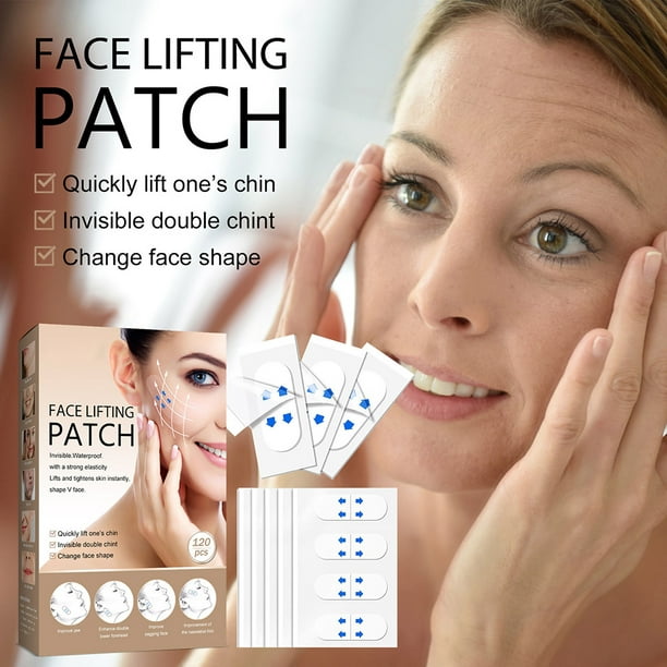 40PCS Set Instant Face Lift Tape Neck Eye Lift V Line Shape Tape Anti  Wrinkle