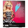 thumbnail image 7 of Barbie Signature 65th Anniversary Collectible Doll with Blonde Hair and Black and White Gown, 7 of 7