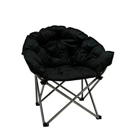 Xl Padded Club Chair, Black - Walmart.com