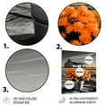 thumbnail image 3 of Designart "Morning Glow at the Farmhouse" Floral Metal Wall Decor, 3 of 5
