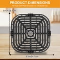 thumbnail image 4 of GWY Air Fryer Accessories for Instant Vortex Plus 6QT instant pot vortex plus 6QT Clear Cook Air Fryer, Original Air Fryer Replacement Tray Grill Pan Plate Crisper Plate Rack Parts, 4 of 7