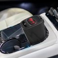 thumbnail image 3 of LED Car Ashtray Cup Holder with LED Light, Portable Double Layer Inner Box, OneHanded Operation, Night Lighting, Cleaning Stick, Great Design for Cigar Smoking While Driving,, 3 of 8