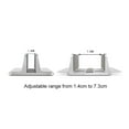 thumbnail image 2 of Maoww Vertical Laptop Stand Fittings Home Office Stable Support Shelf Storage Shelf Aluminum Alloy Tablet Mount Rack type3, 2 of 8