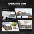 thumbnail image 7 of Zufioo Cute French Bulldog Print Long Leather Tissue Bag, PVC Waterproof Napkin Facial Tissue Organizer Dispenser for Living Room, Office, Desk, 7 of 7