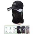 thumbnail image 2 of Egoelife Sun Hat with Retractable Brim for Outdoor Fishing Riding Climbing, Sun-Protected, Quick-Drying, Breathable, 2 of 6