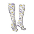 thumbnail image 3 of Pofeuu Daisies Flowers Print Stockings, Adult Running Hiking Socks for Youth and Adult-One Size, 3 of 8