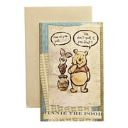 Mother's Day Greeting Card - How do you spell LOVE? You don't spell it, you feel it. WINNIE THE POOH, It. M. Day, with winnie the pooh ,