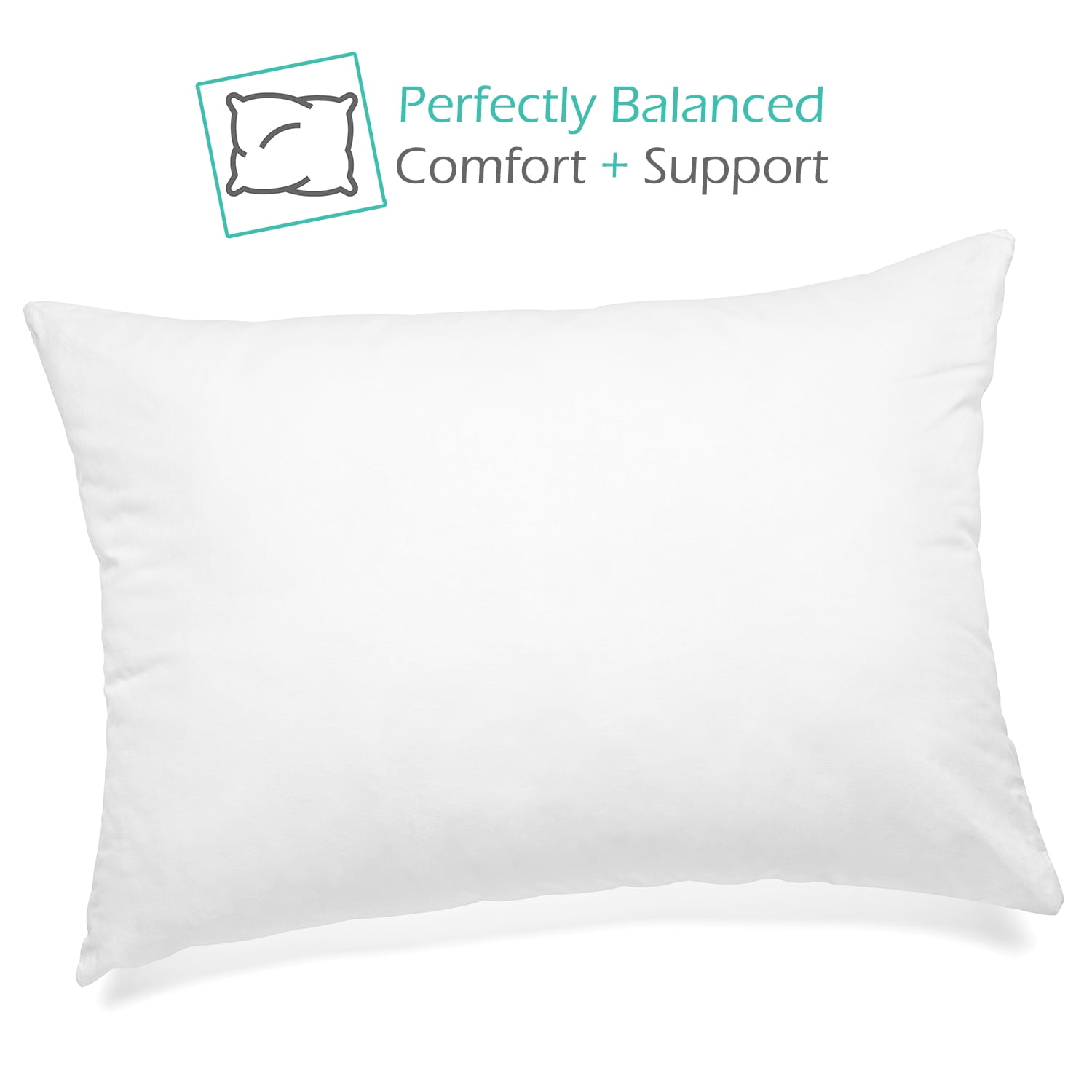 Nestl Bed Pillows, Pillows for Bed, Down Alternative Gel Cooling Pillow, Queen Pillows Set of 2, Measures 20