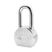 Master Lock American Lock 2-7/32" H x 1-1/8" W x 2-1/2" L Steel Ball Bearing Locking Padlock