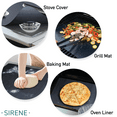 thumbnail image 5 of Sirene Oven Liner 25” x 17” Teflon Baking Mat, Non-Stick (3 Count), 5 of 7