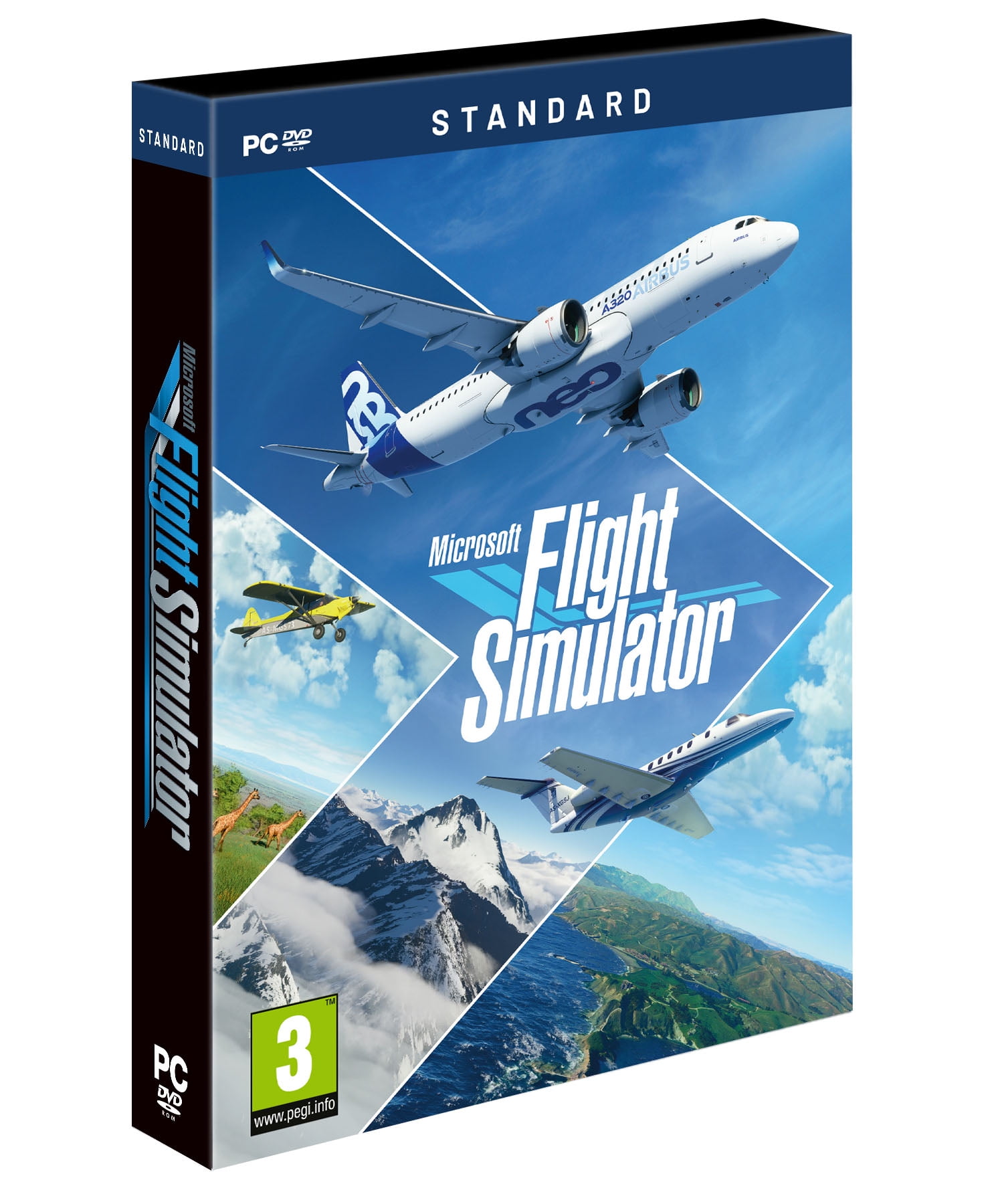 Microsoft Flight Simulator 2020 Standard Edition Pc Dvd