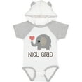thumbnail image 3 of Inktastic Nicu Graduate Baby Elephant Boys or Girls Baby Bodysuit, 3 of 5