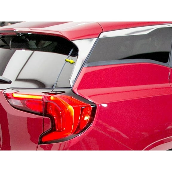 Stainless Steel Rear Window Set 2Pc Fits 2018-2020 GMC Terrain RW58275 QAA