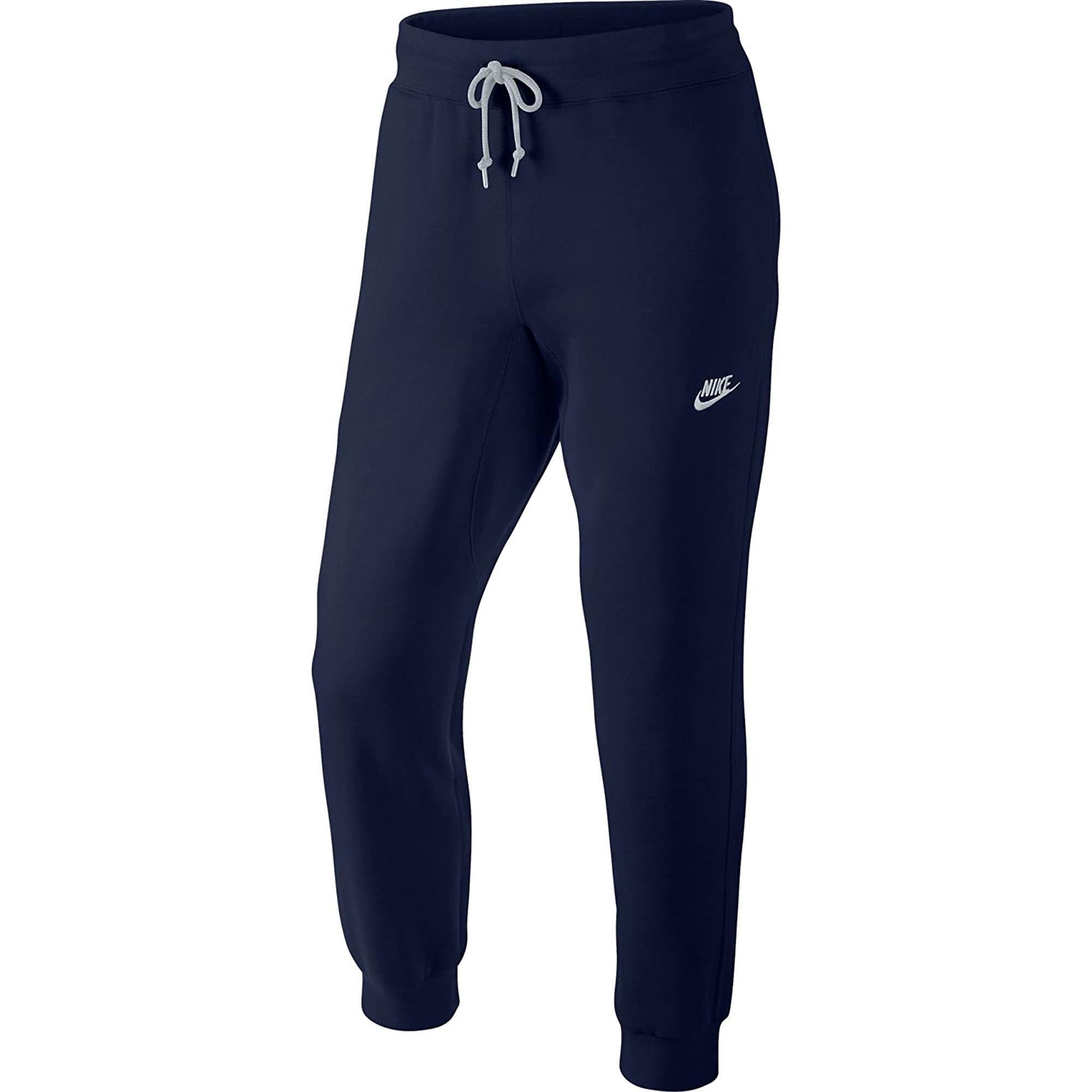 Nike Men's Cuffed Fleece Navy Blue 598871-451 - Walmart.com