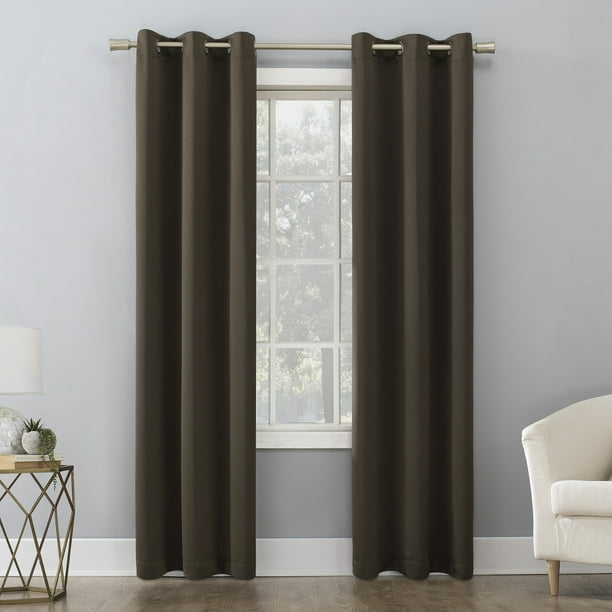 Mainstays Blackout Energy Efficient Grommet Single Curtain Panel