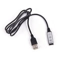 thumbnail image 6 of DC 5V USB LED RGB Controller 3Key 4Pin Remote Controller For LED Strip Light, 6 of 7
