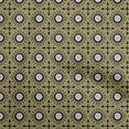 thumbnail image 1 of oneOone Silk Tabby Olive Green Fabric Arabic Moroccan Quilting Supplies Print Sewing Fabric By The Yard 42 Inch Wide, 1 of 5