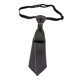 thumbnail image 2 of Corbata de hombre pre-atada Corbata de mujer pre-atada Corbatas pre-atadas Corbata para espectáculo Esquina gris afilada, 2 of 9