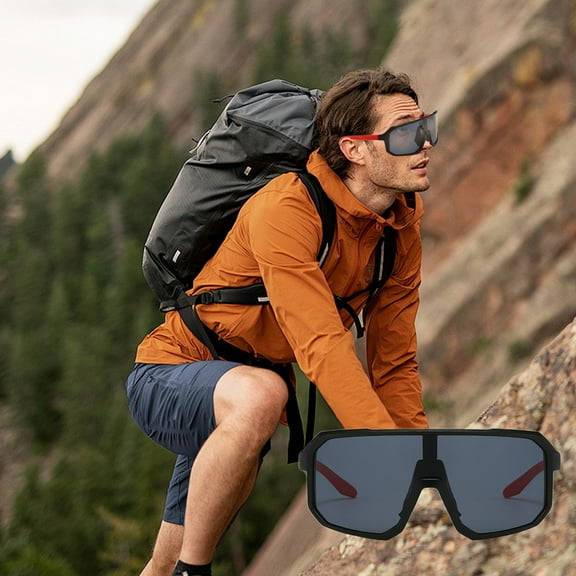 Clearance!Polarized Cycling Glasses Sports Sunglasses for Men Women UV400 Protection MTB Fishing Running Baseball Glasses