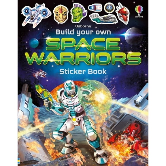 Build Your Own Sticker Book Build Your Own Space Warriors Sticker Book, (Paperback)