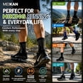 thumbnail image 6 of Men's and Women's Mid-Cut Running Toe Socks - Coolmax Material, Quick-Dry Toe Socks, Suitable for Trail Running, Marathon, Hiking (3 Pairs), 6 of 9