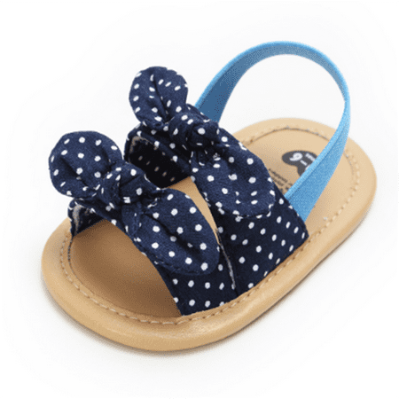 

Baby Leisure Toddler Shoes Soft Sole Wave Point Lattice Bow Style Sandals