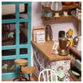 thumbnail image 4 of Rolife Simon's Coffee Shop DIY Miniature Dollhouse Kit DG109, 4 of 7