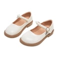 thumbnail image 7 of Miaoju Girls Dress Shoes-Mary Jane Shoes for Girls Low Heel Princess Hook and Loop Dress Shoes Party Wedding Flats for Little/Big Kids, 7 of 7