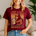 thumbnail image 4 of Bigfoot Papa Just A Dad Who Always Came Back With The Milk,Bigfoot Shirt,Bigfoot Lovers,Funny Tee, 4 of 5
