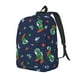 thumbnail image 1 of Balery Dinosaur Astronaut Mochila Clásica Impresa Básica para Viaje, Mochila Escolar Resistente al Agua, Mochila de Lona con Correas Ajustables-Small, 1 of 5